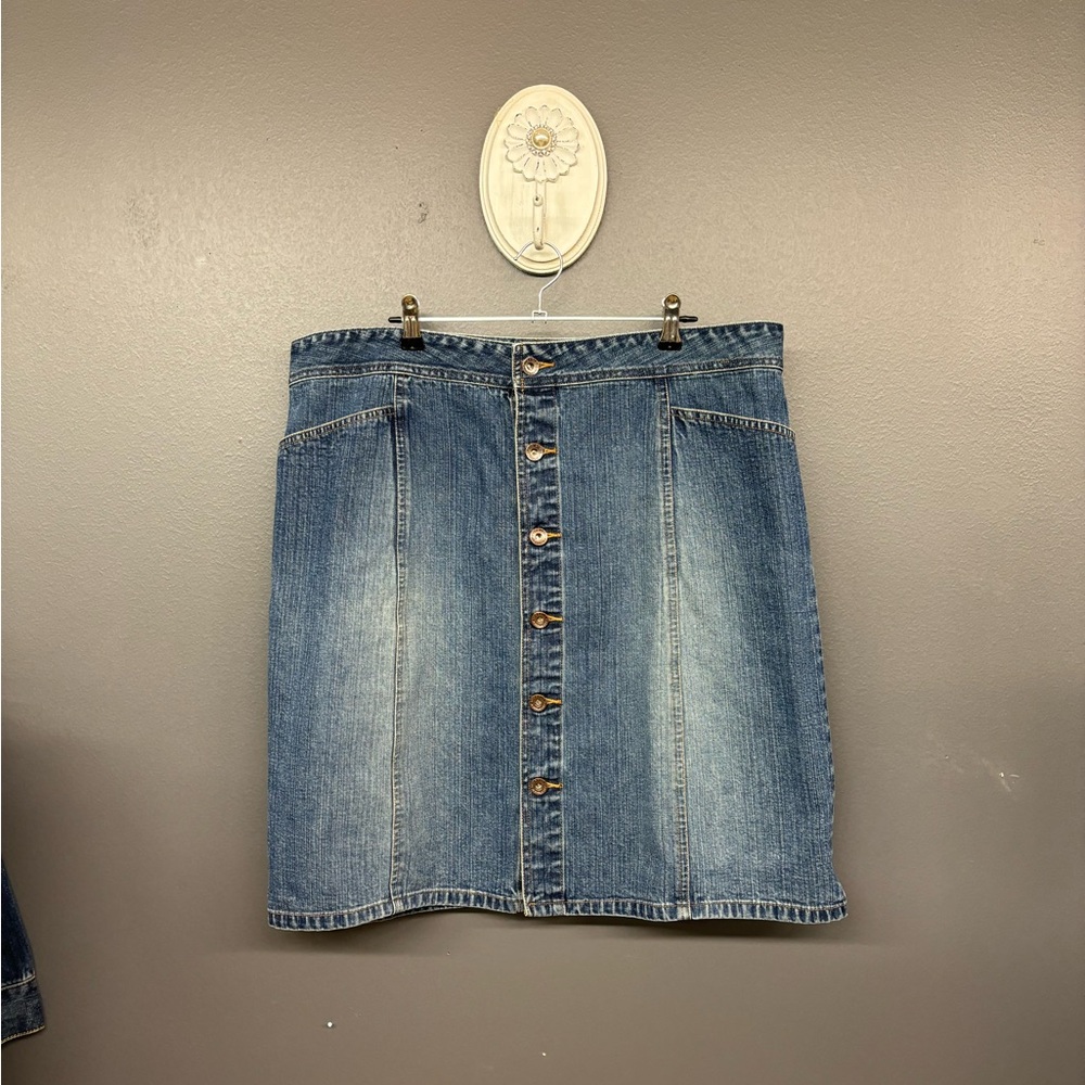 Old Navy Vintage Denim Skirt